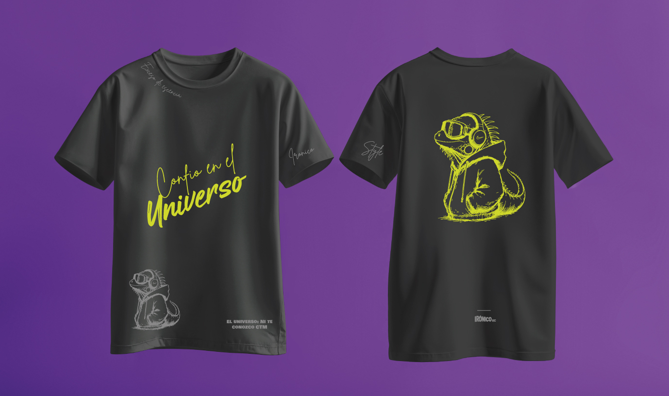 Camiseta Confío en el Universo